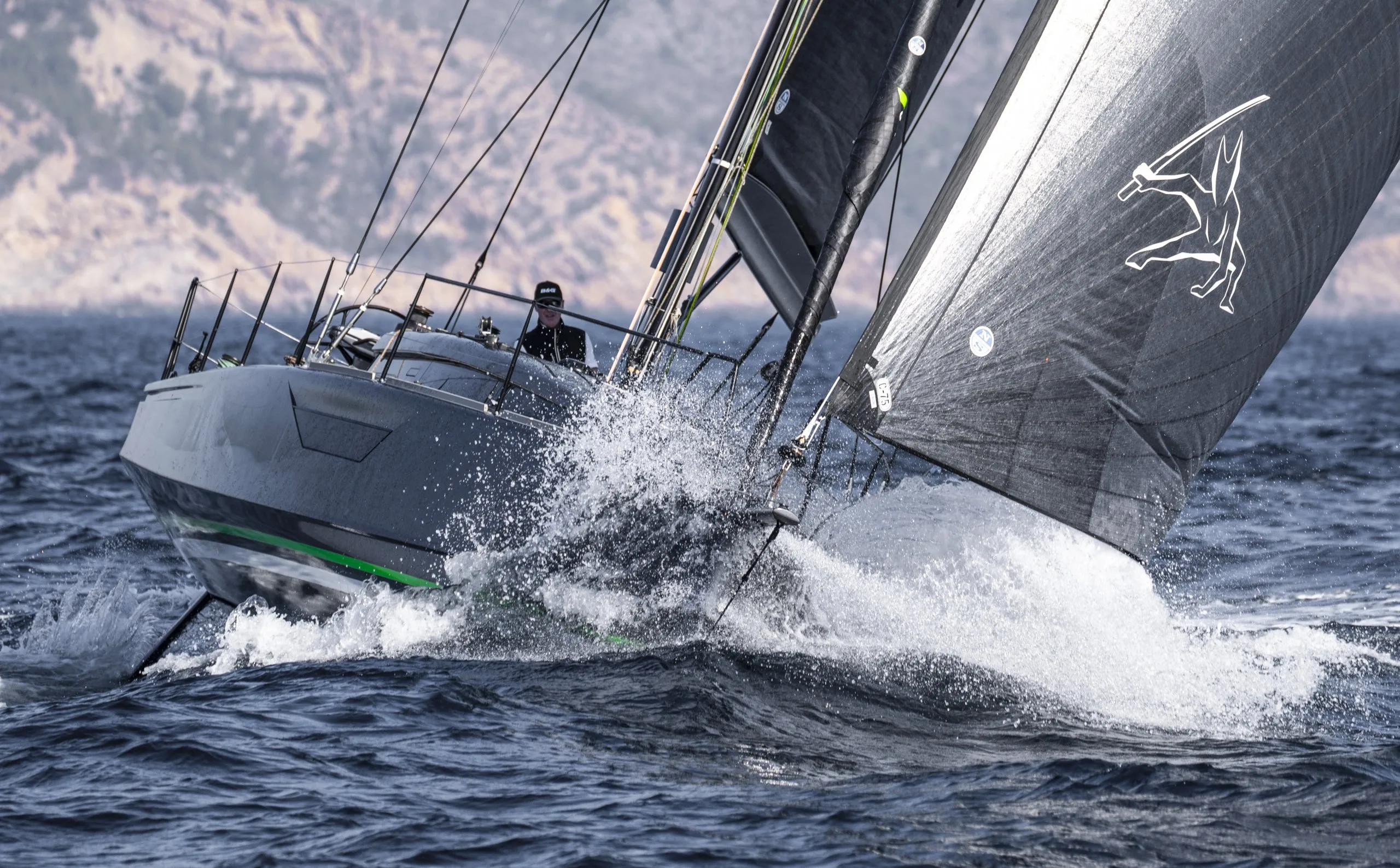 Shogun Yachts Shogun 43 sailing on the open sea — gallery image 6
