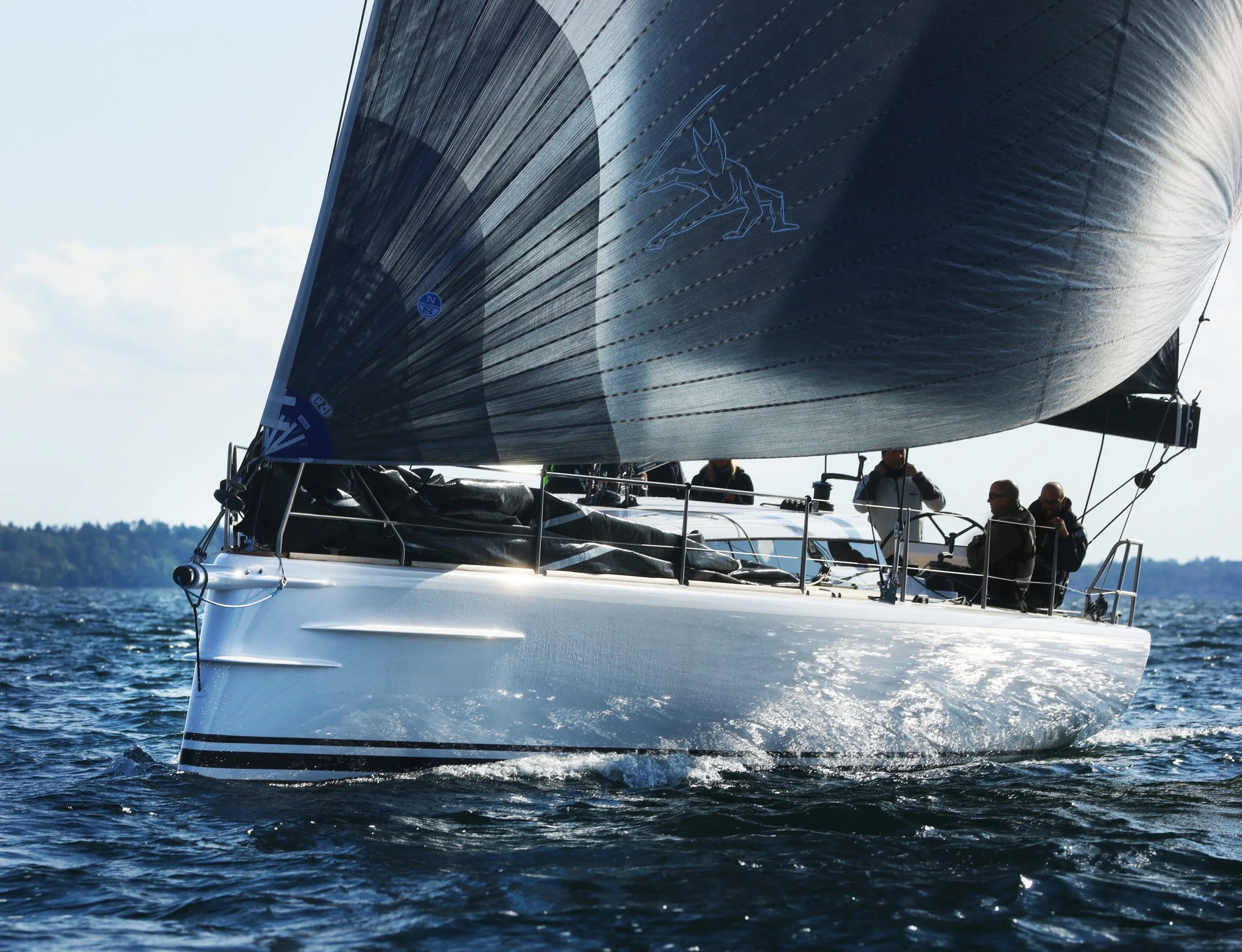 Shogun Yachts Shogun 50 carbon performance cruiser exterior — gallery image 9