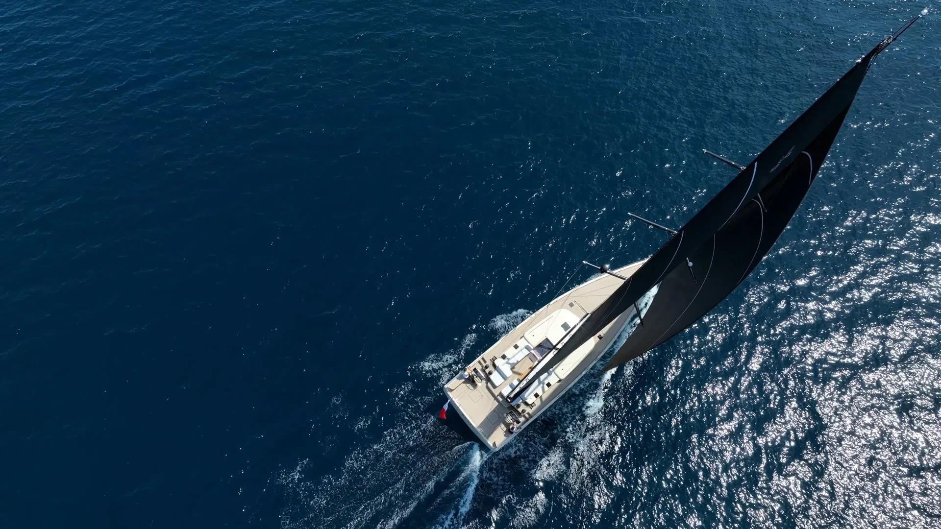 The new YYachts Y7, under sail