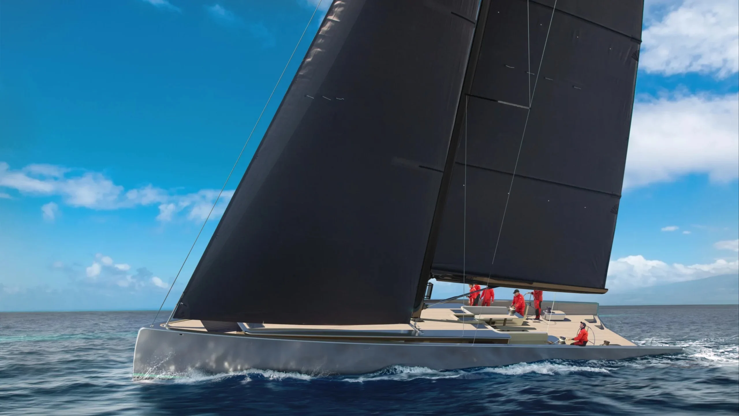 YYachts YBreeze 75 — raised-saloon sailing yacht with motor-yacht-grade interior.