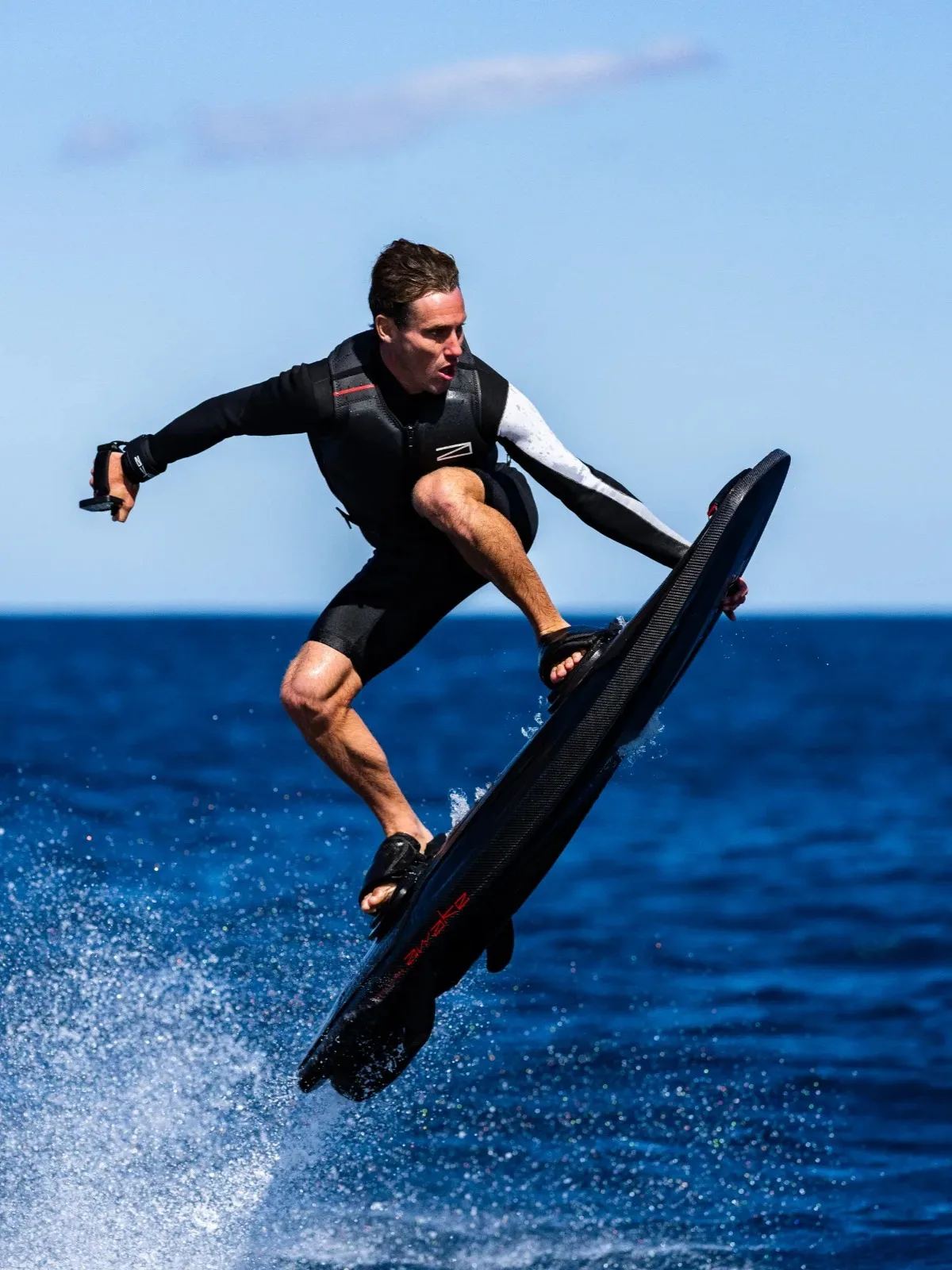 Awake Boards electric jetboard at speed