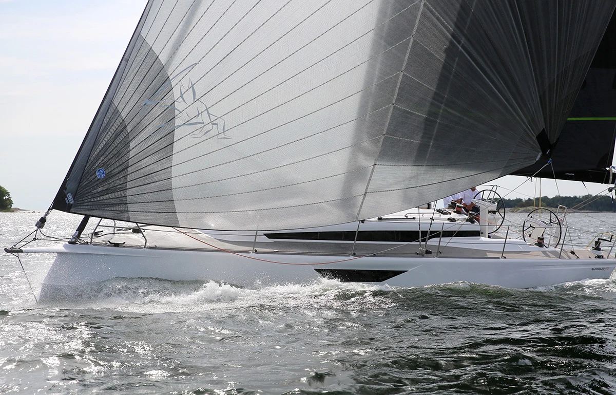 Shogun Yachts Shogun 43 exterior sailing — gallery image 2